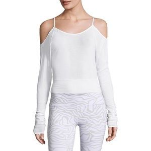 NWT ALO Yoga White Evolve Long Sleeve Top